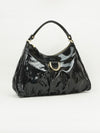 GUCCI PATENT LEATHER ABBEY BAG