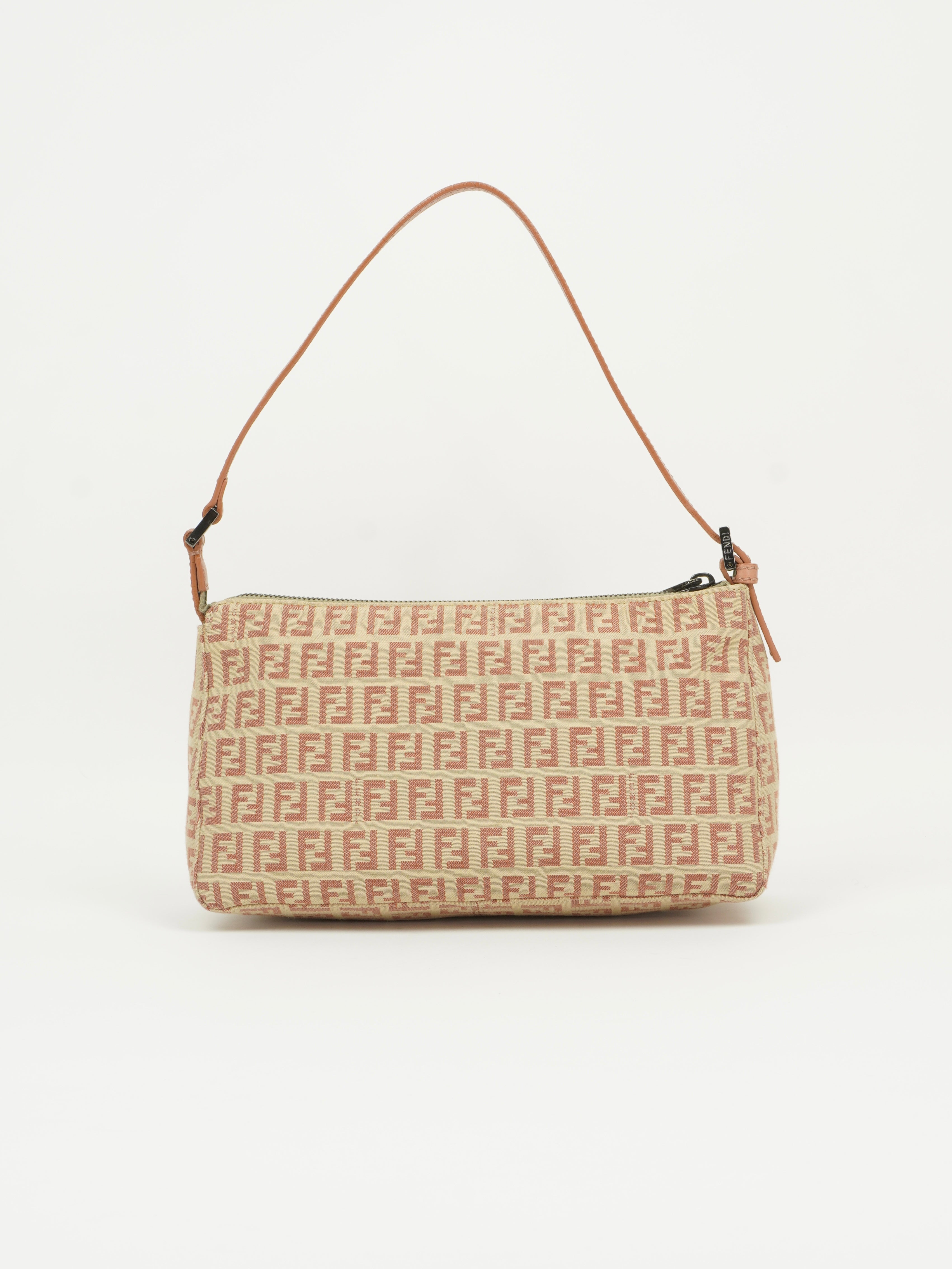 FENDI ZUCCA SHOULDER BAG