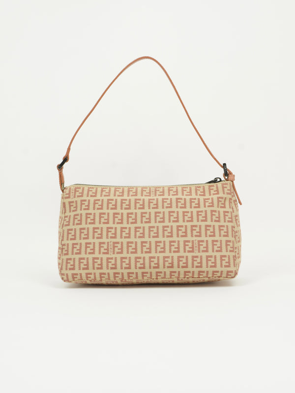 FENDI ZUCCA SHOULDER BAG