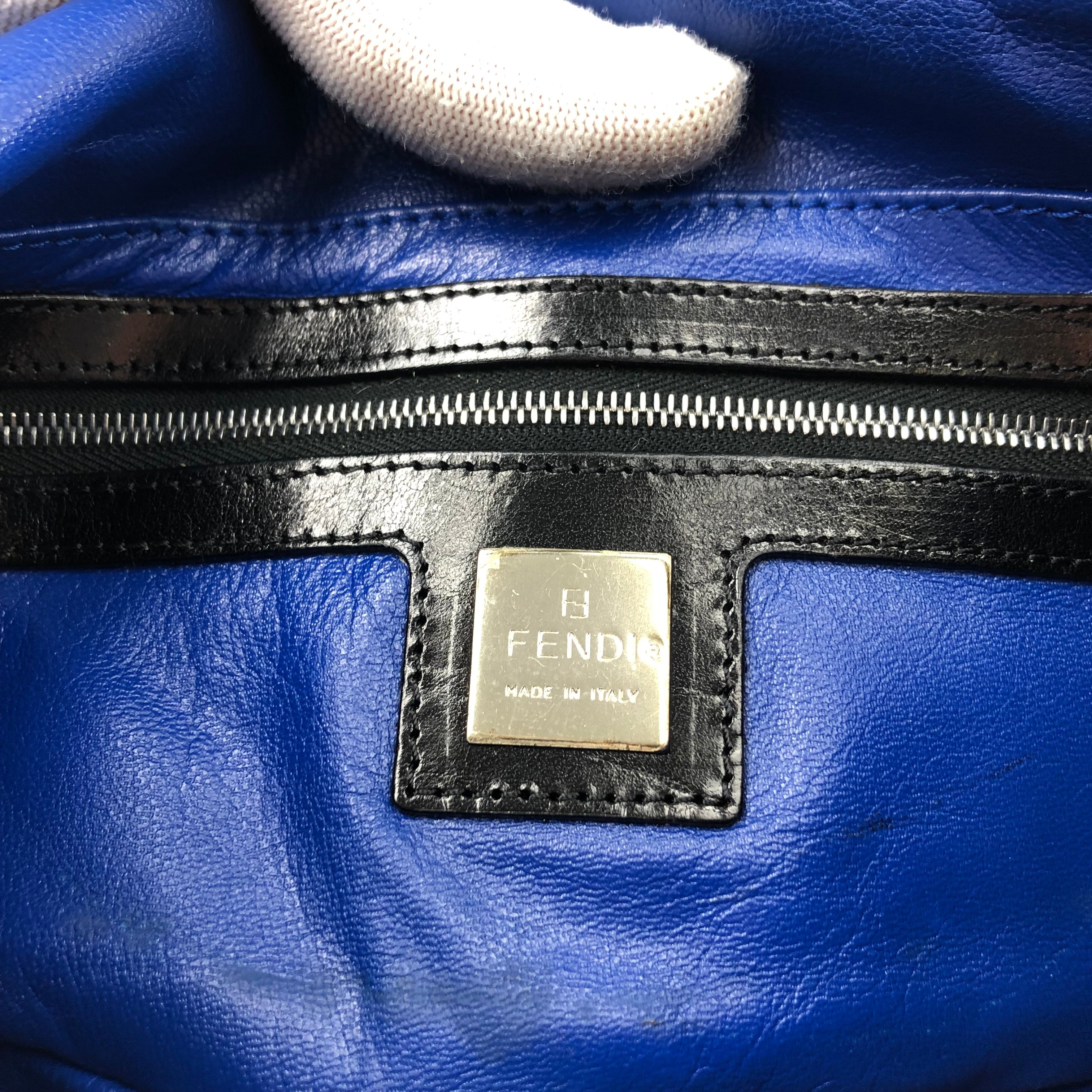 FENDI FUR BAGUETTE BAG