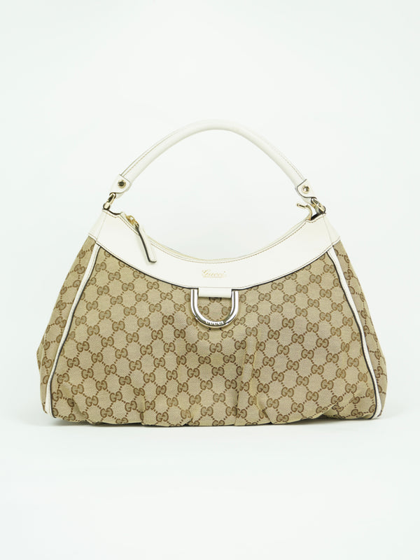GUCCI MONOGRAM ABBEY BAG
