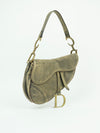 CHRISTIAN DIOR SUEDE SADDLE BAG