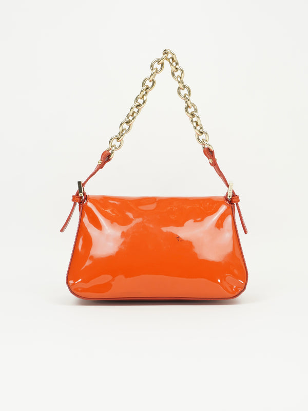 FENDI VINYL BAGUETTE BAG