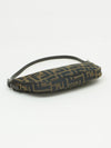 FENDI ZUCCA CRESCENT SHOULDER BAG