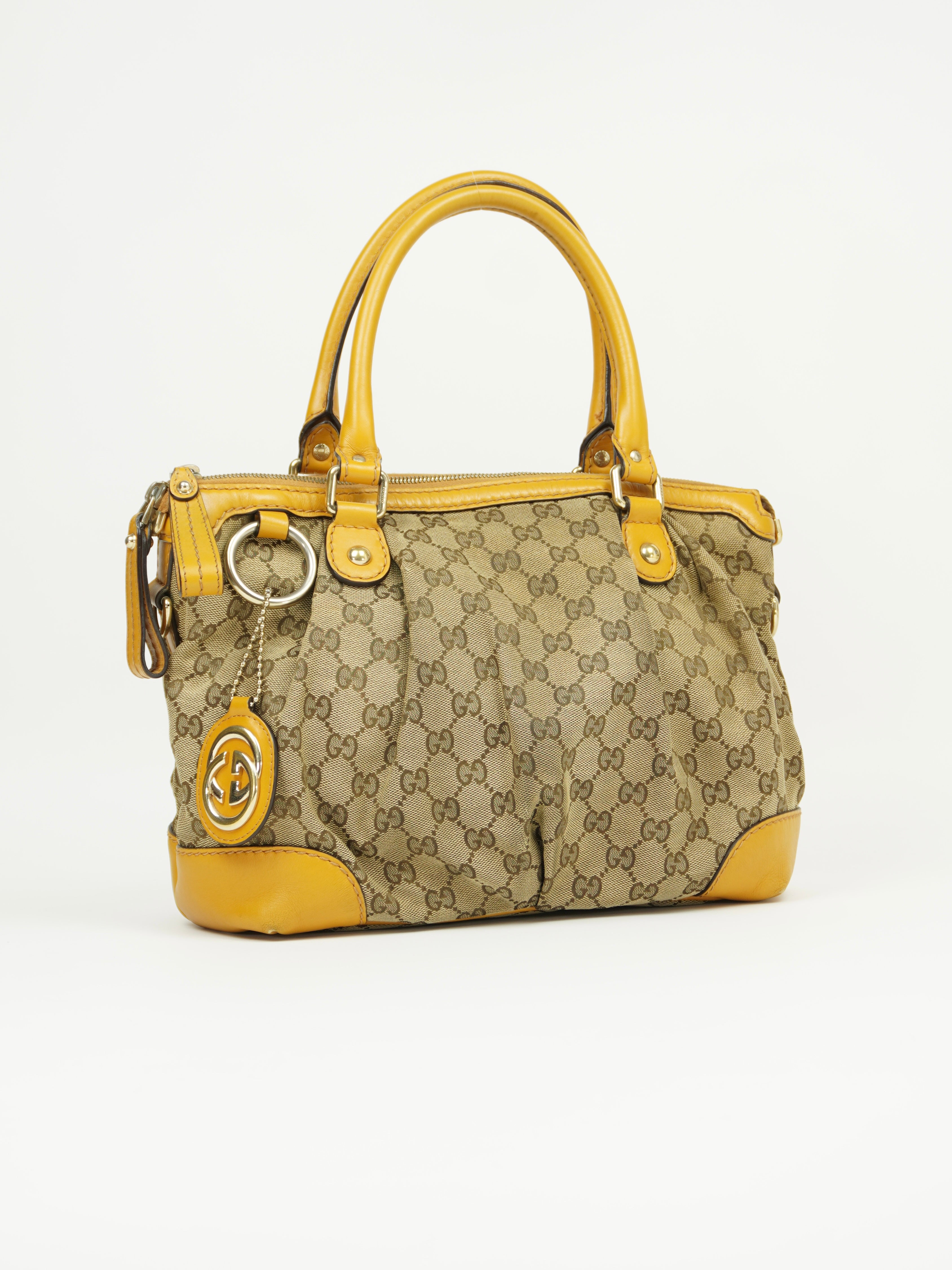 GUCCI MONOGRAM SUKEY TWO WAY BAG