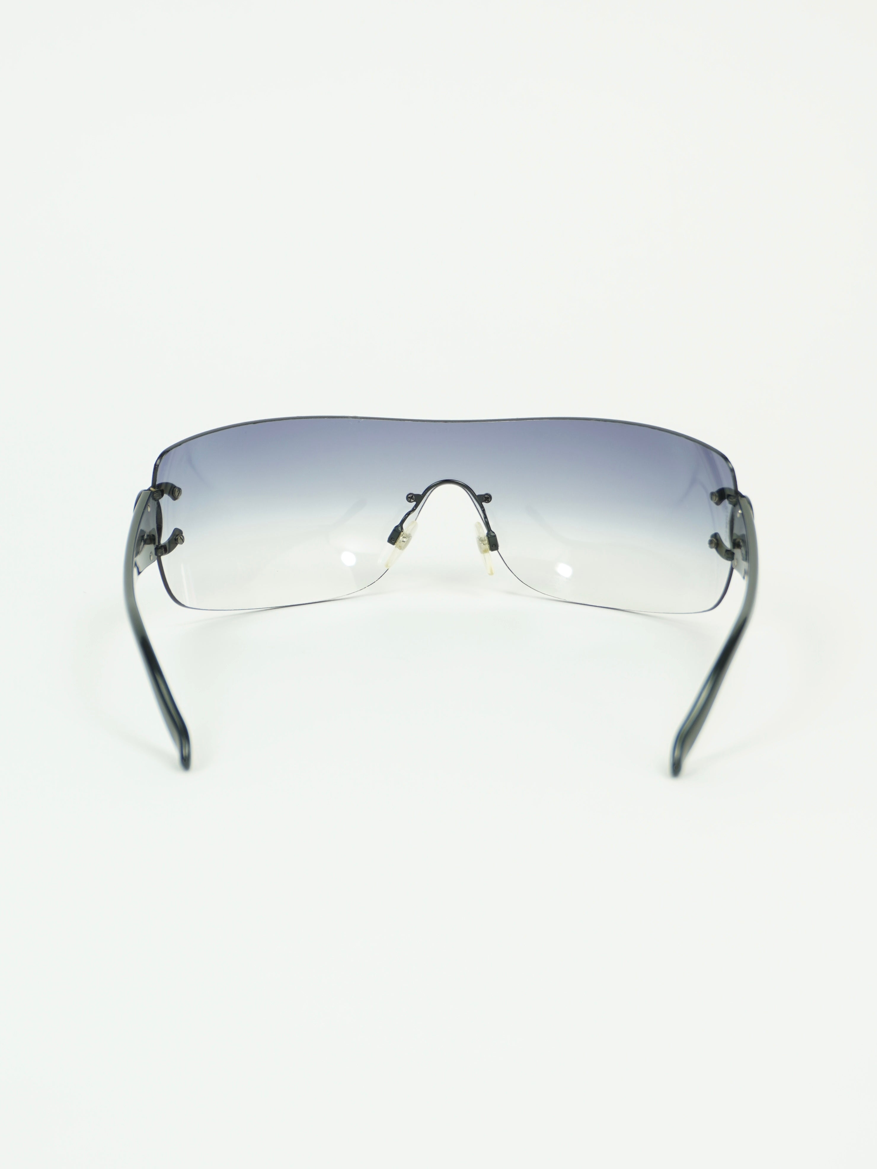 CHANEL RIMLESS CC LOGO SUNGLASSES