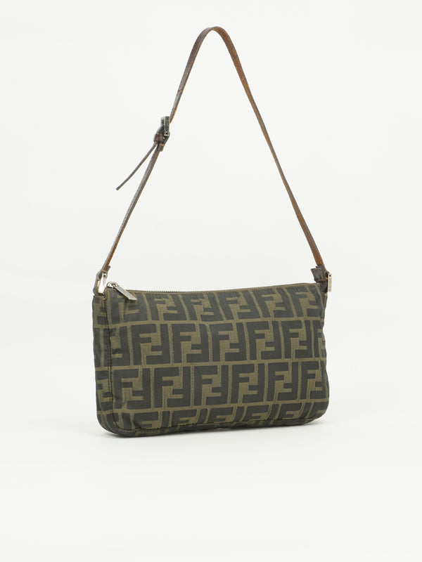 FENDI ZUCCA SHOULDER BAG