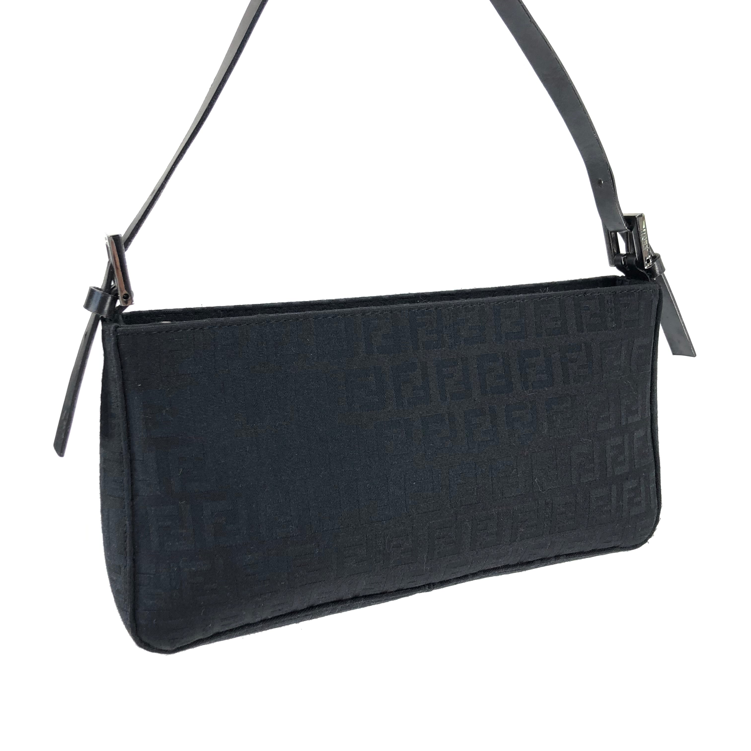 FENDI ZUCCA SHOULDER BAG