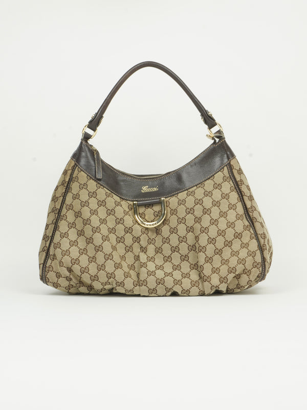 GUCCI MONOGRAM ABBEY BAG