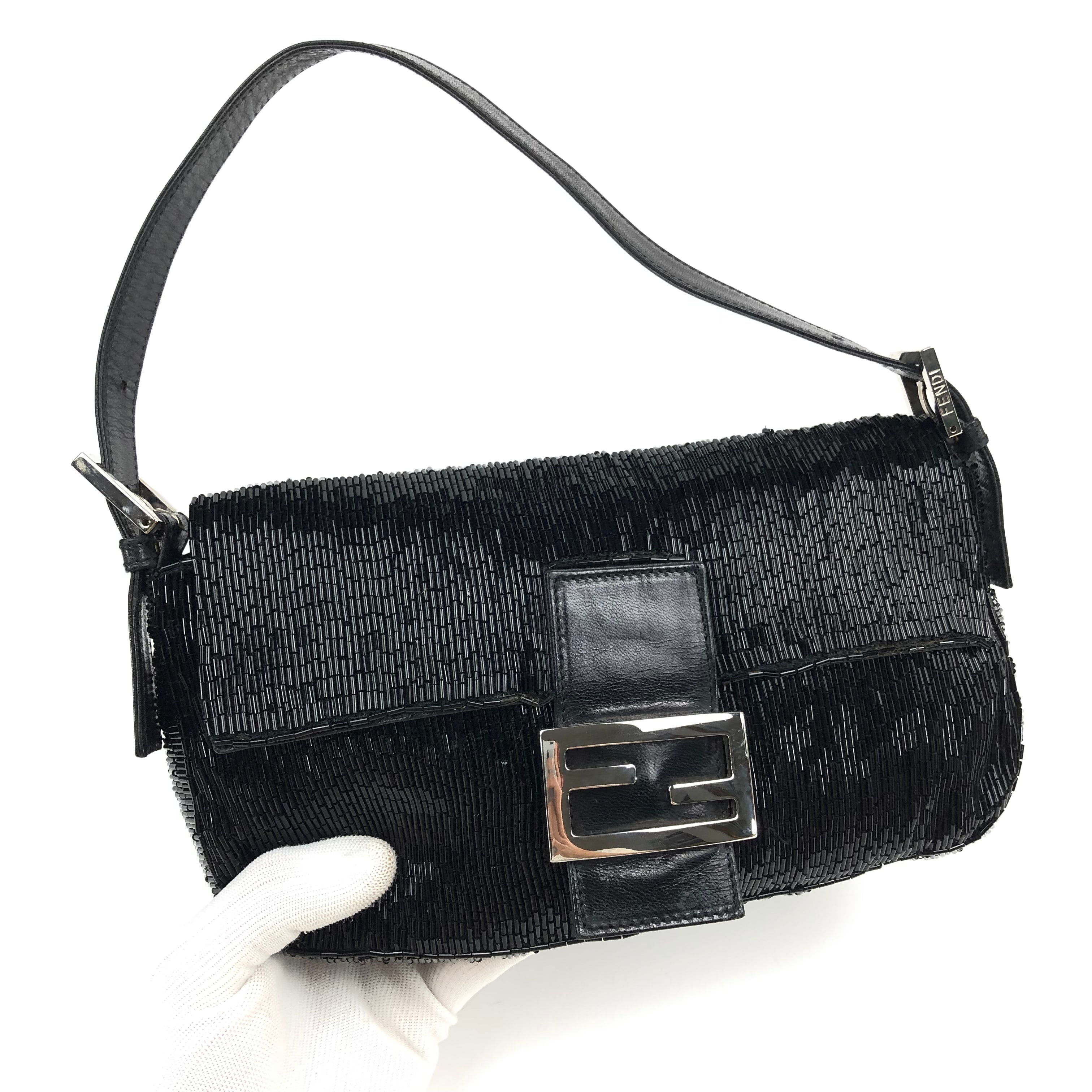 Fendi Beaded Baguette Bag