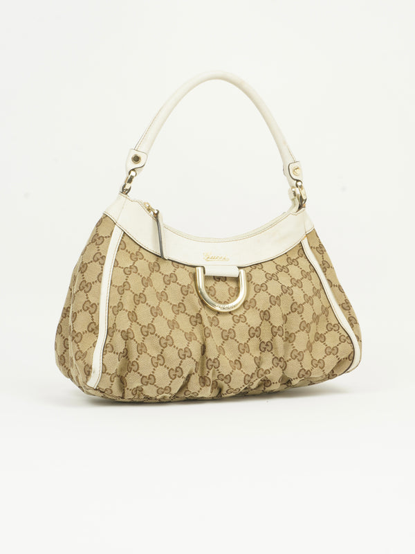 GUCCI MONOGRAM ABBEY BAG