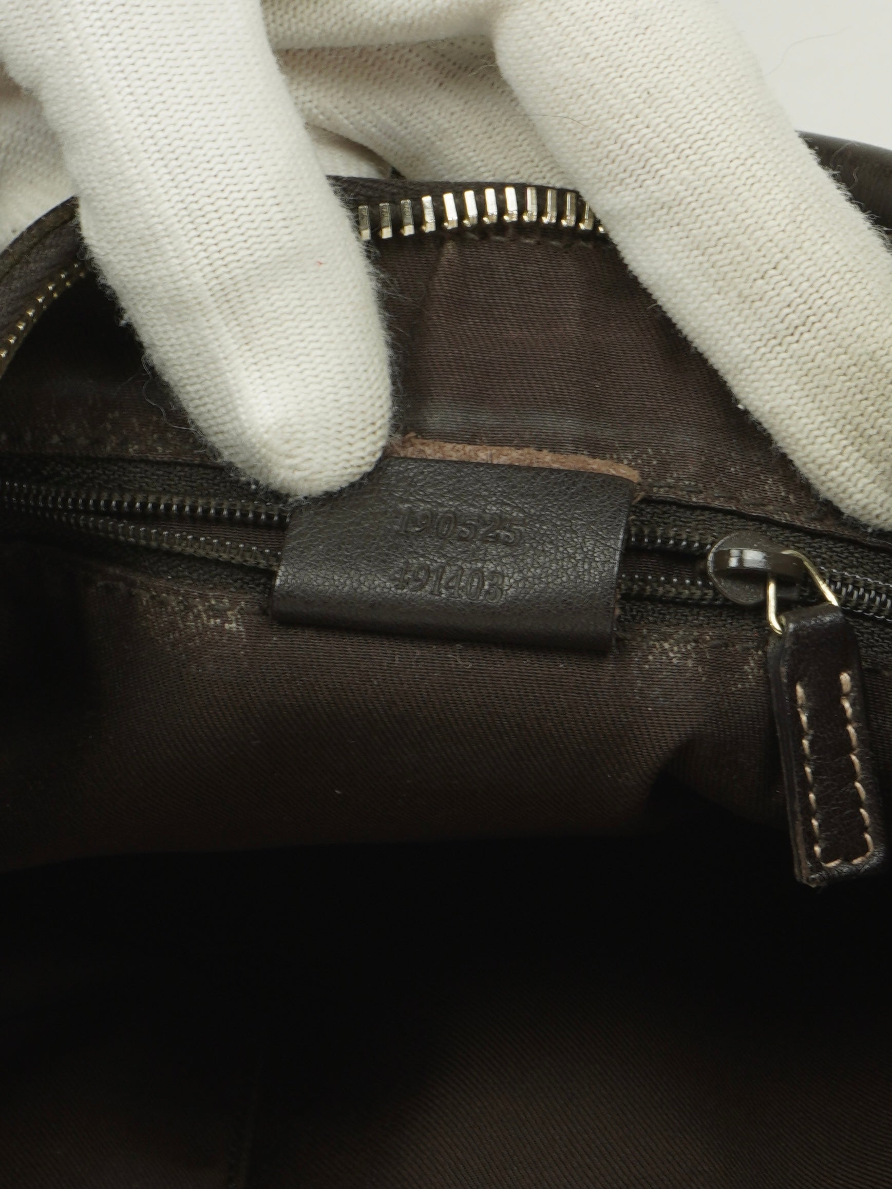 GUCCI MONOGRAM ABBEY BAG