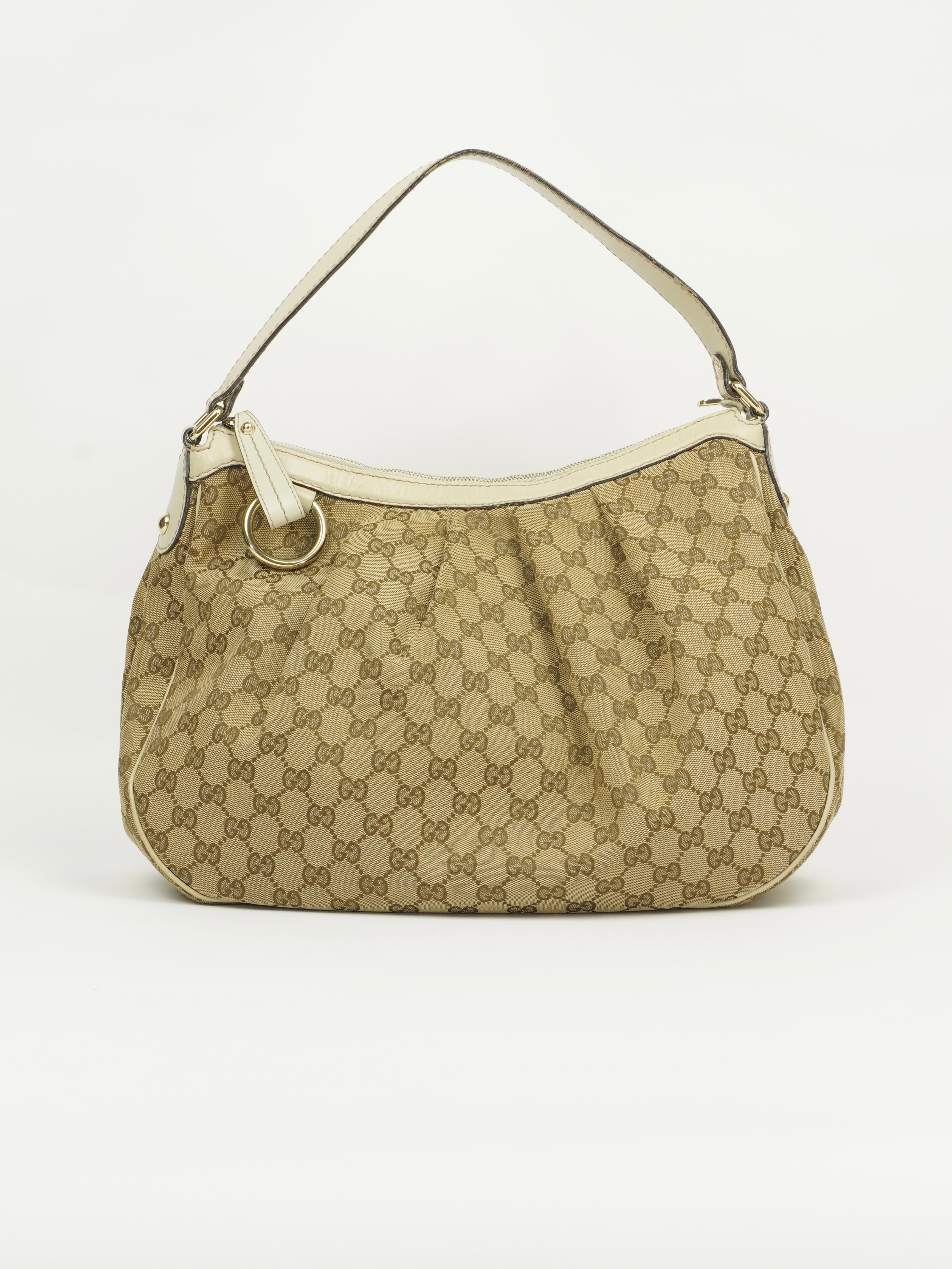GUCCI MONOGRAM HOBO BAG