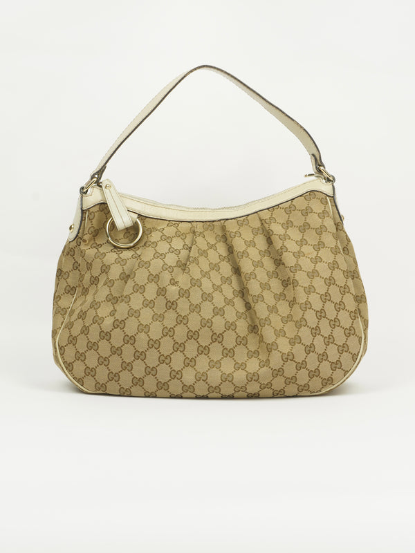 GUCCI MONOGRAM HOBO BAG