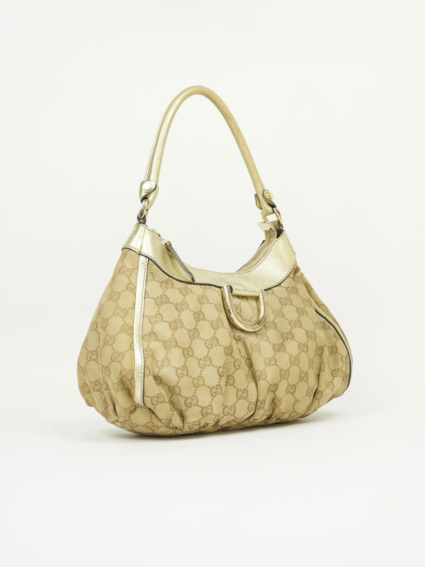 GUCCI MONOGRAM ABBEY BAG