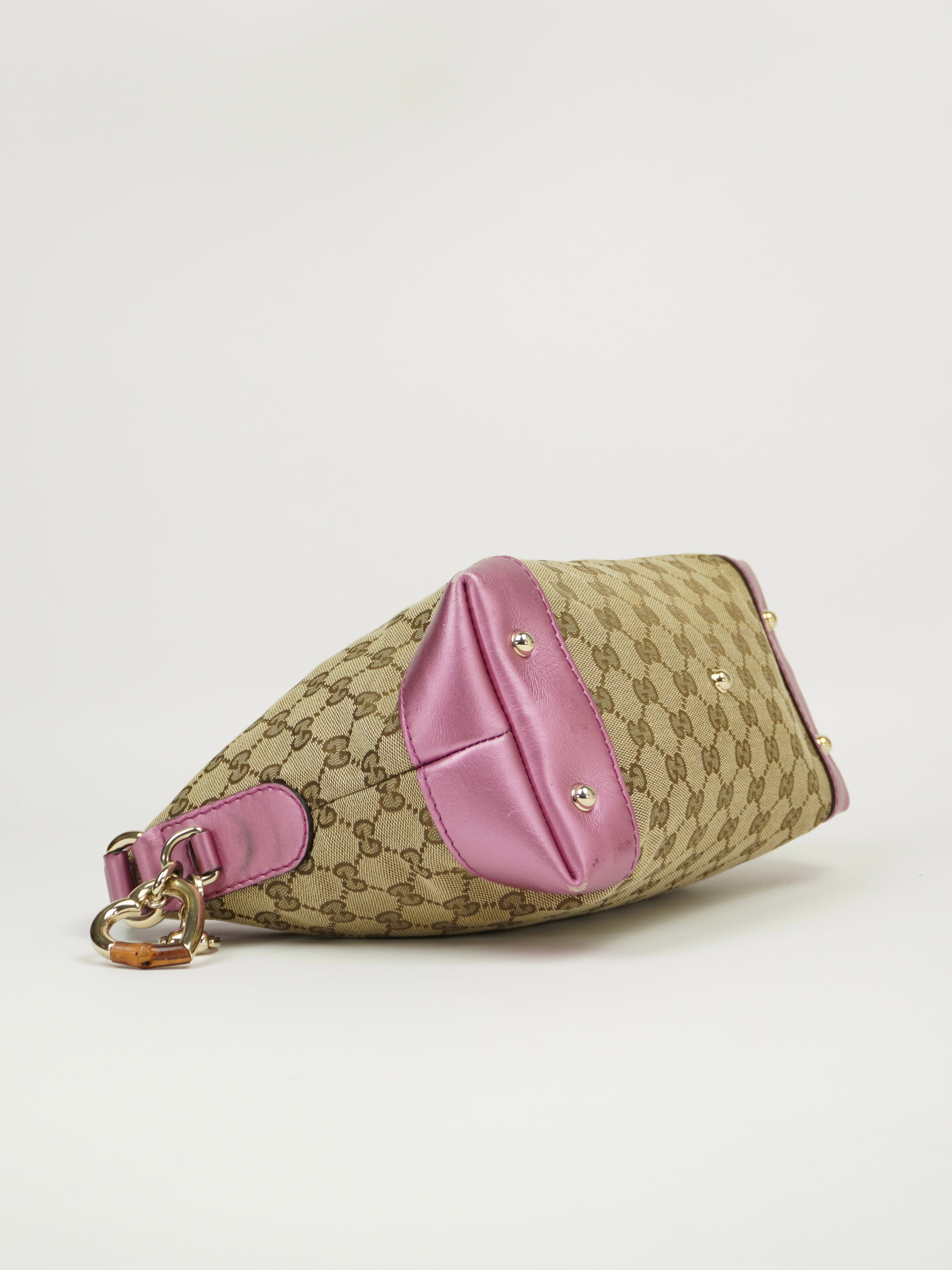 GUCCI MONOGRAM CHARM BAG