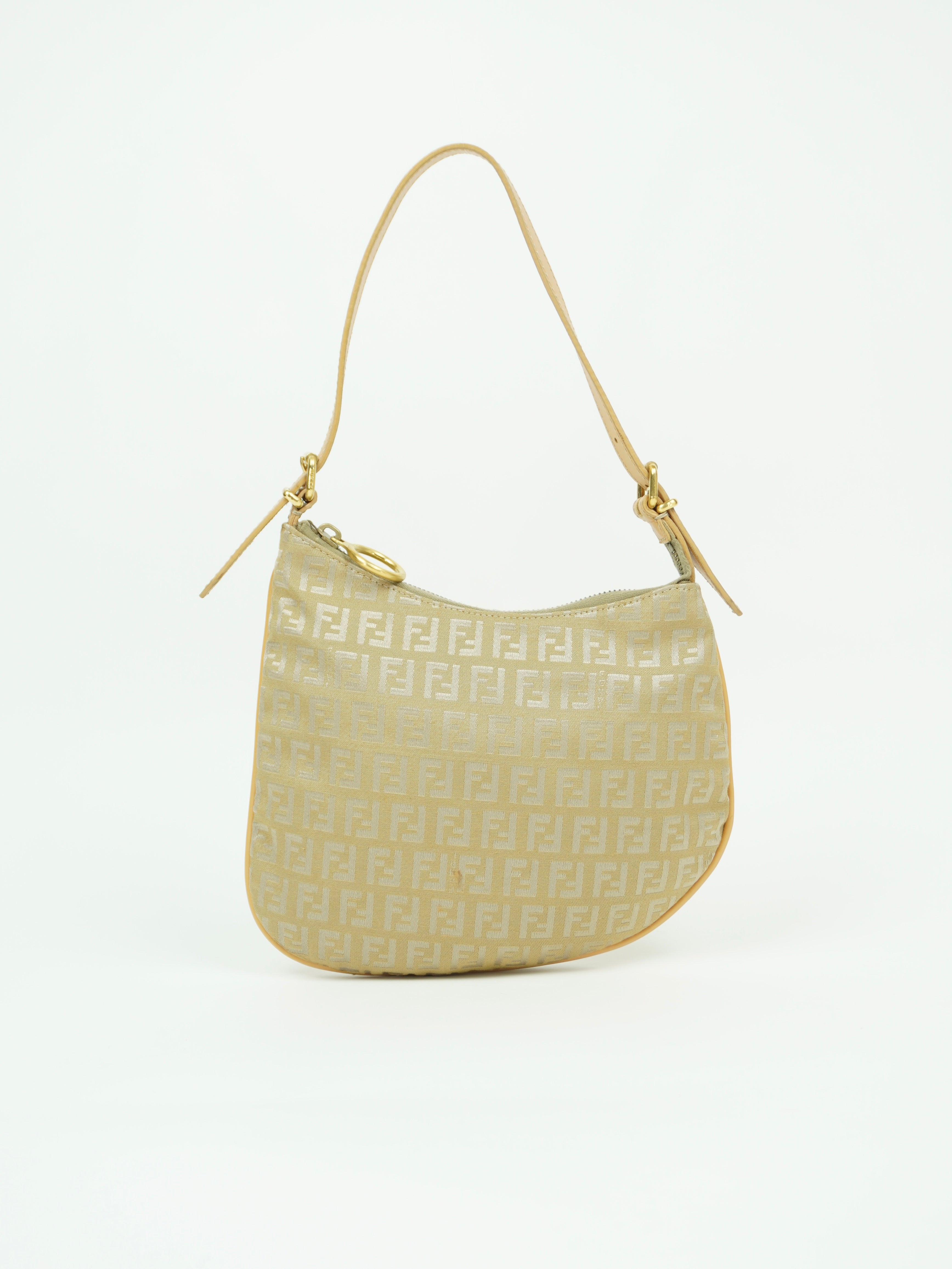 FENDI ZUCCA SHOULDER BAG