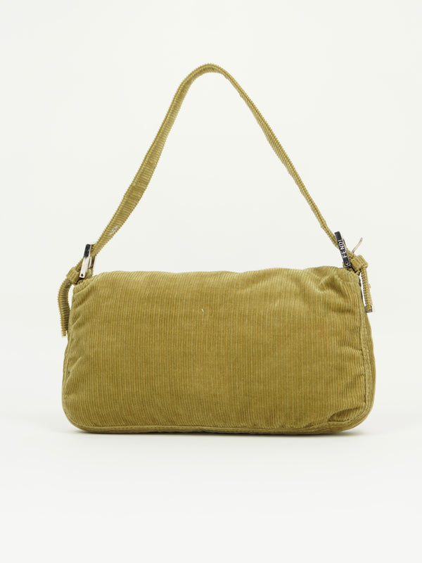 FENDI CORDUROY BAGUETTE