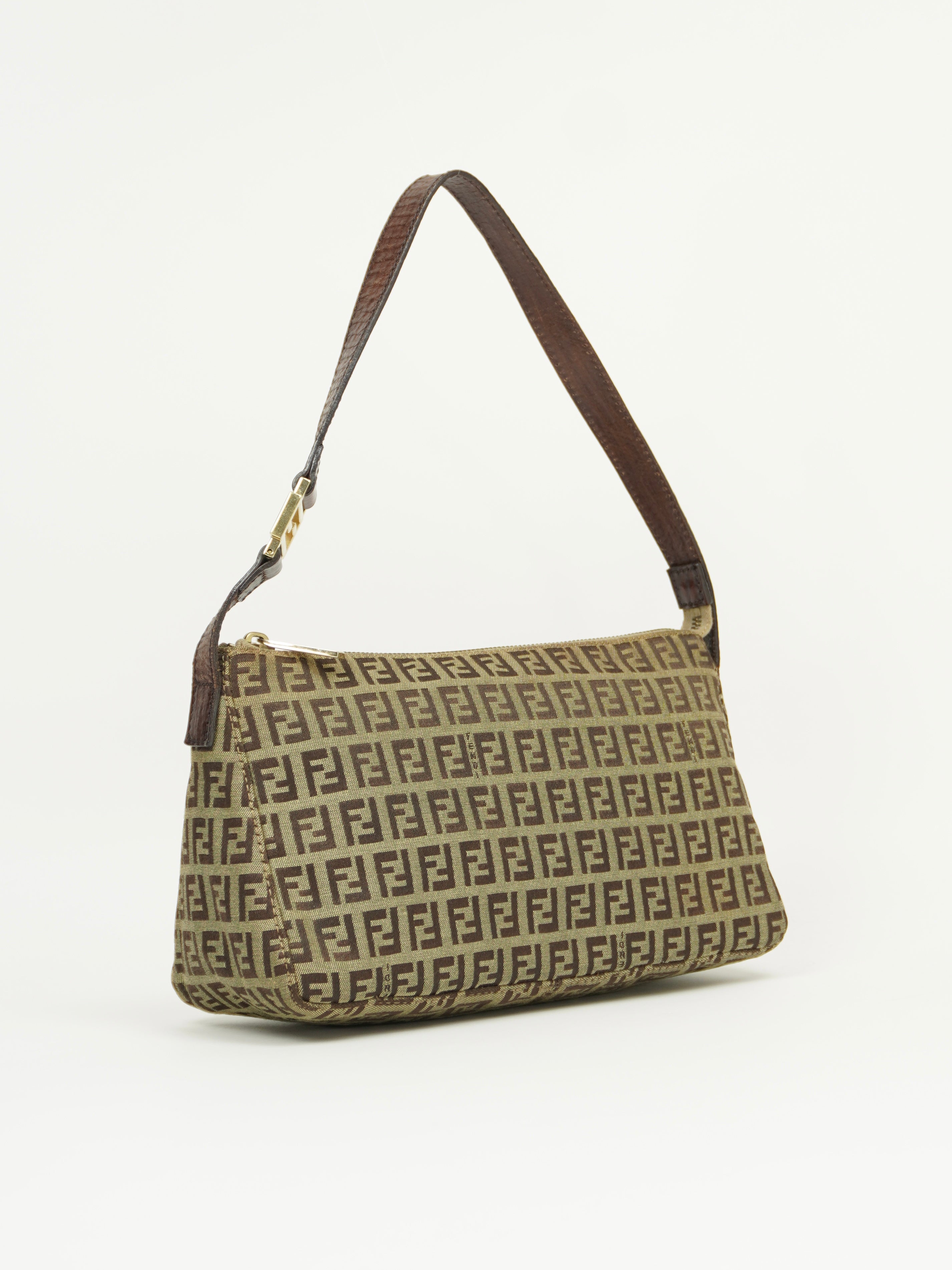 FENDI ZUCCA SHOULDER BAG