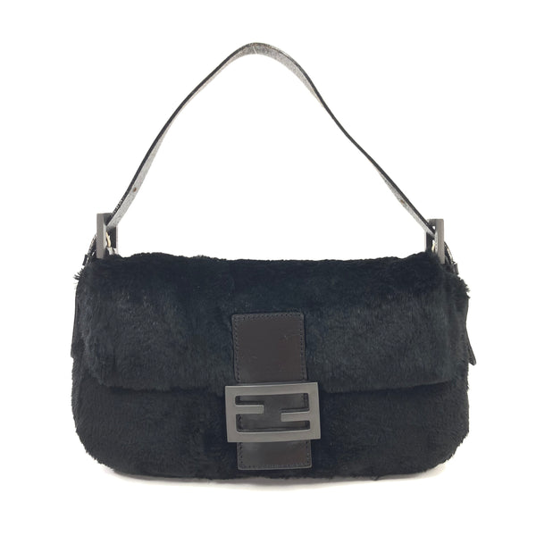 Fendi Mink Fur Baguette Bag