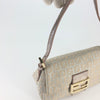 FENDI ZUCCA SHIMMER BAGUETTE BAG