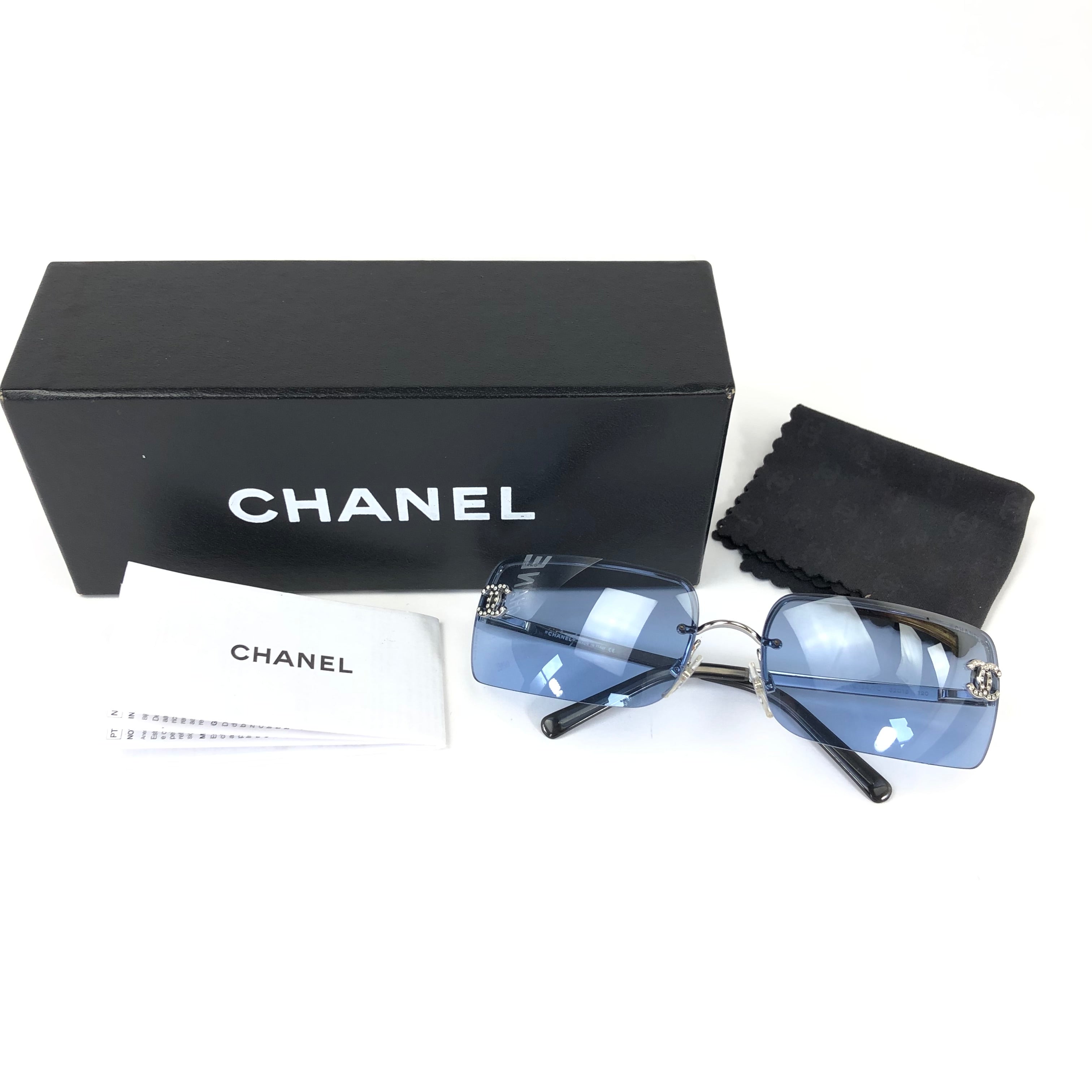 CHANEL RIMLESS SUNGLASSES