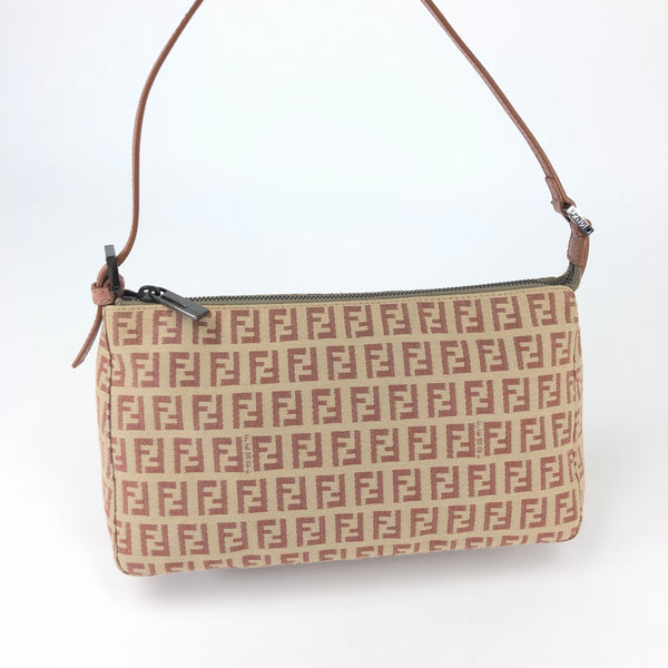 FENDI ZUCCA SHOULDER BAG