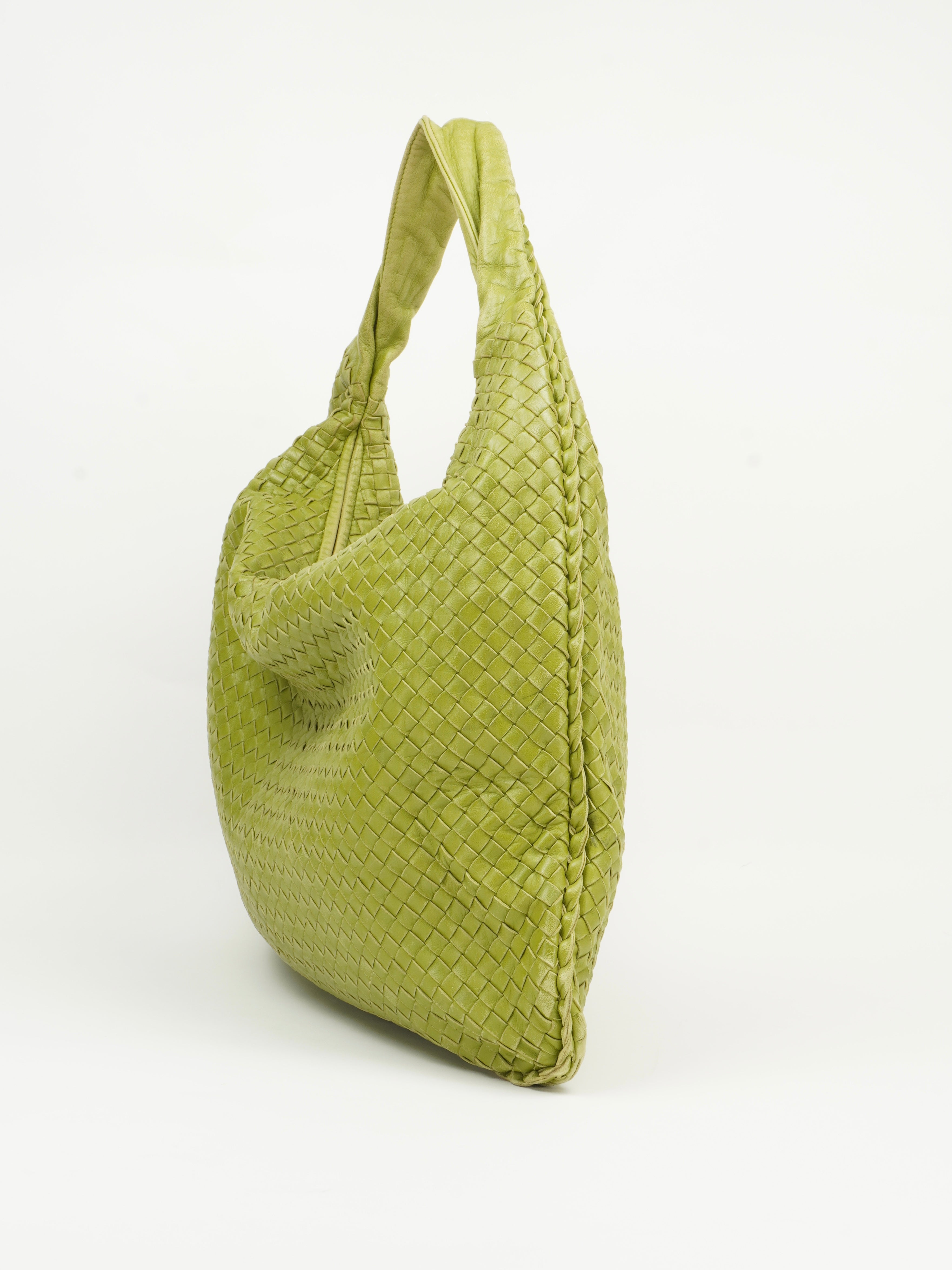 BOTTEGA VENETA INTRECCIATO HOBO SHOULDER BAG