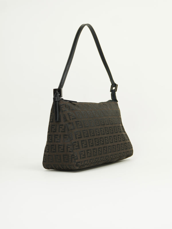 FENDI ZUCCA SHOULDER BAG
