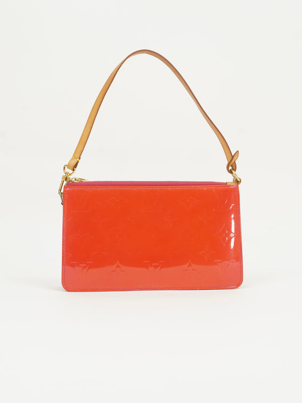 LOUIS VUITTON VERNIS POCHETTE BAG