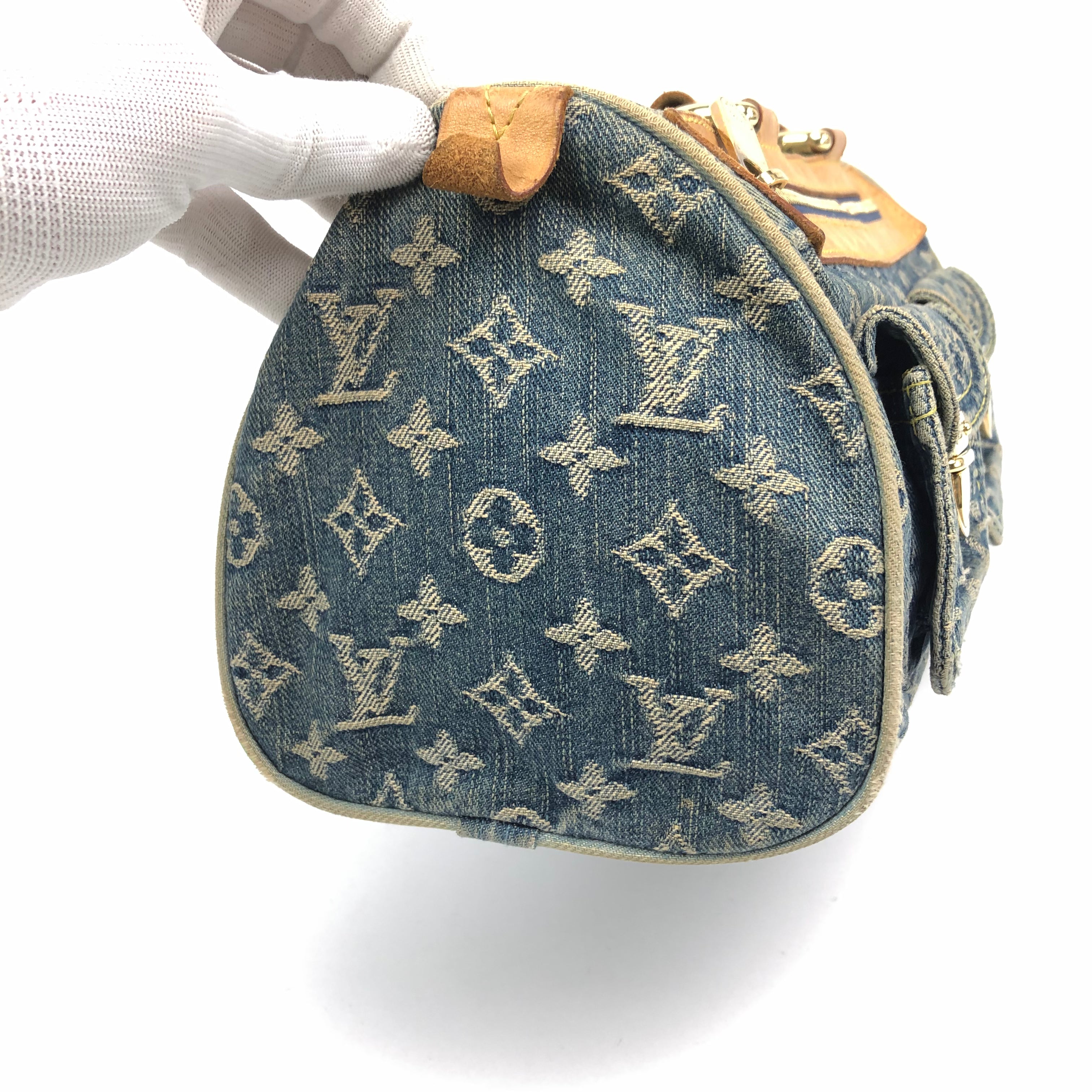 Louis Vuitton Neo Speedy Denim Bag