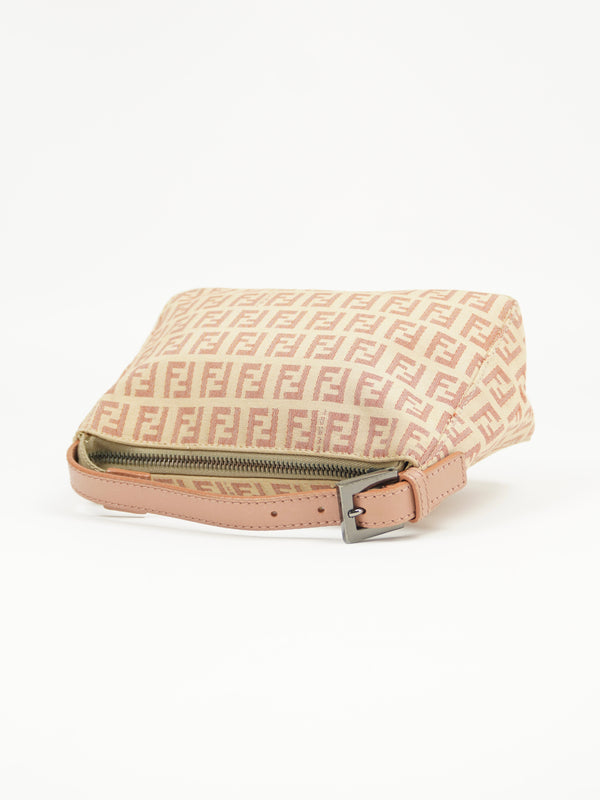 FENDI ZUCCA CLUTCH BAG