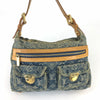 LOUIS VUITTON BAGGY PM DENIM SHOULDER BAG
