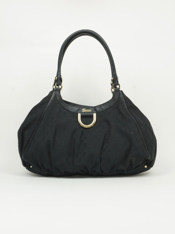 GUCCI MONOGRAM ABBEY BAG