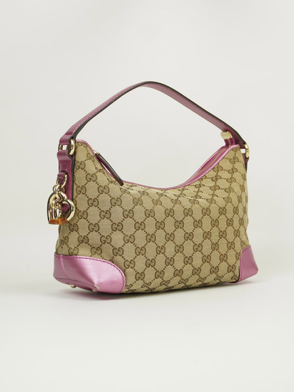 GUCCI MONOGRAM CHARM BAG