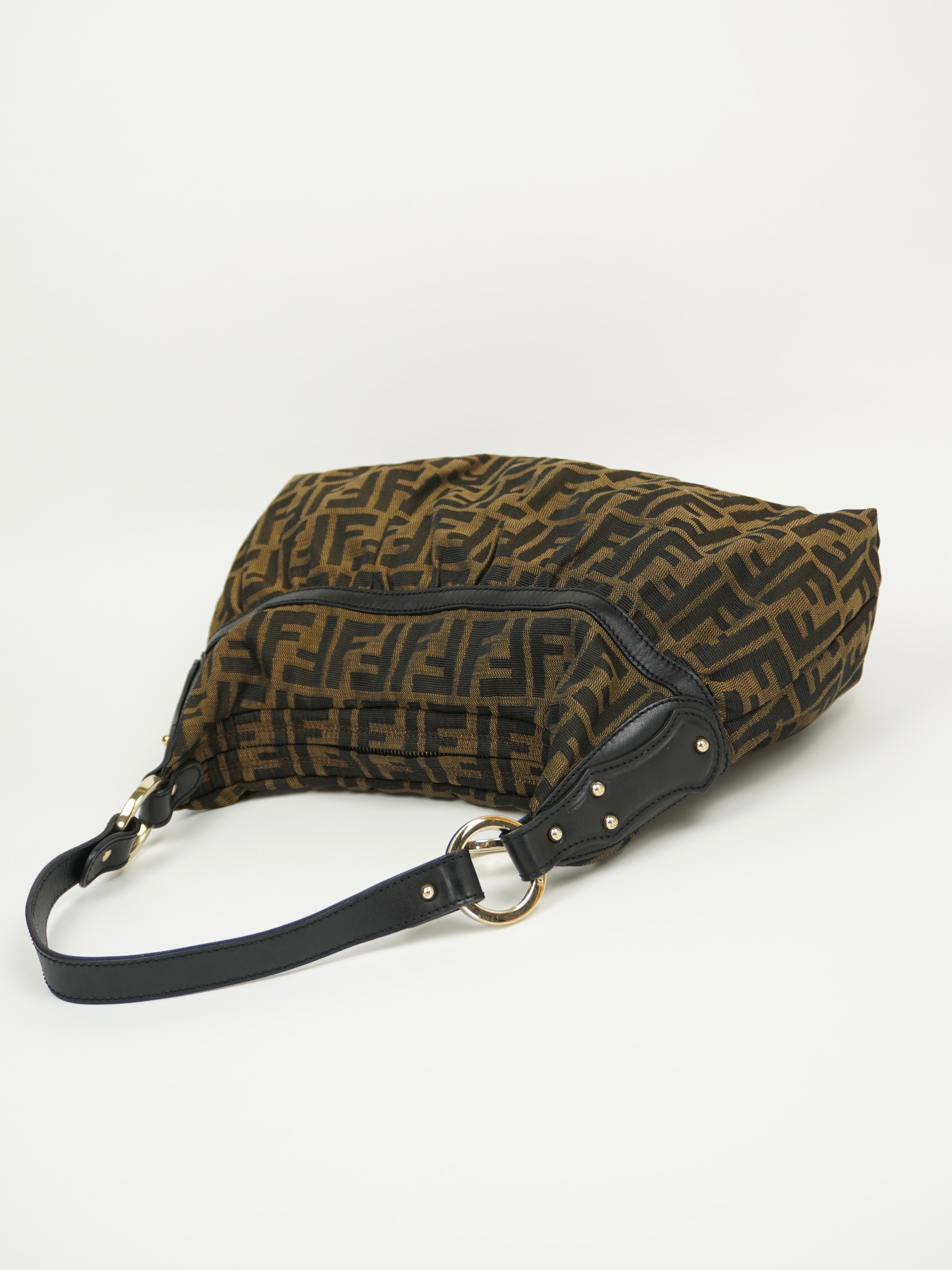 FENDI ZUCCA SHOULDER BAG