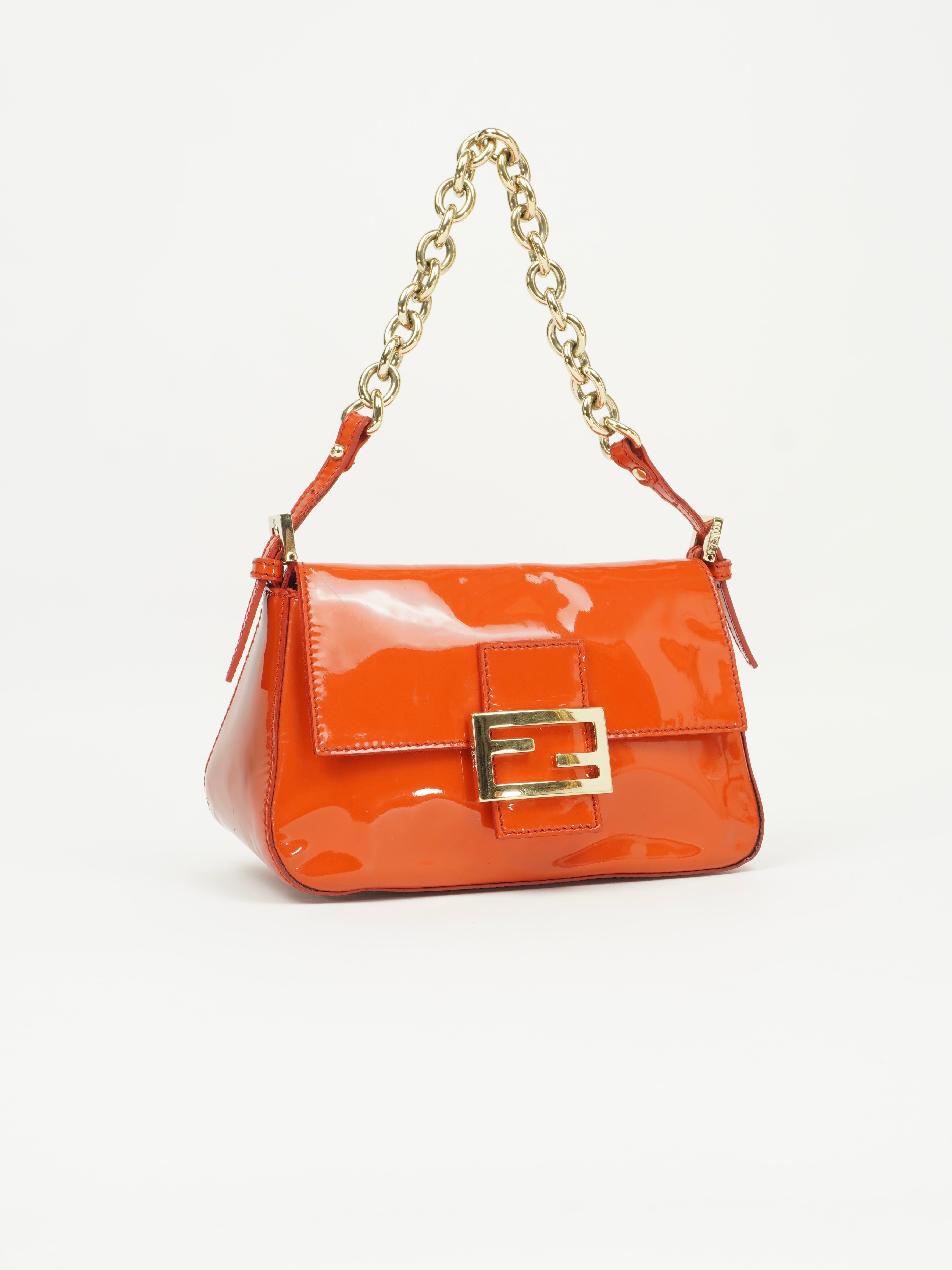 FENDI VINYL BAGUETTE BAG