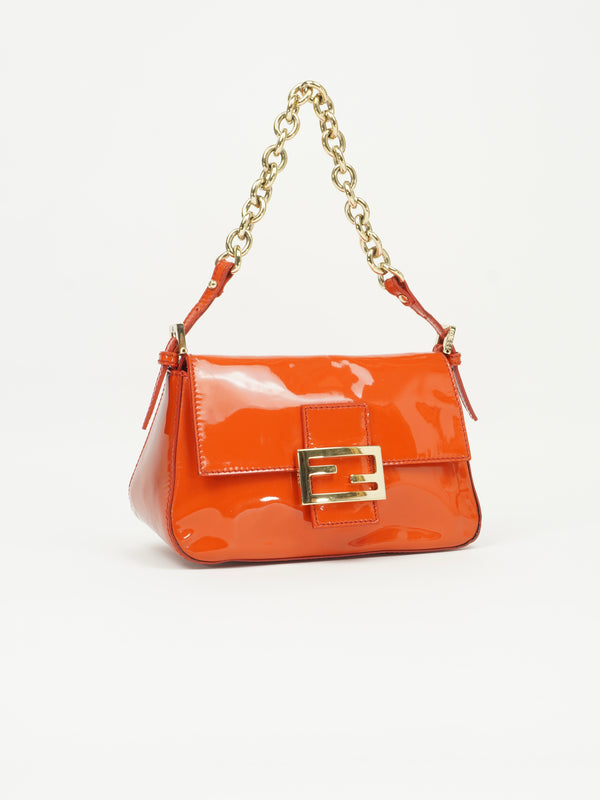 FENDI VINYL BAGUETTE BAG