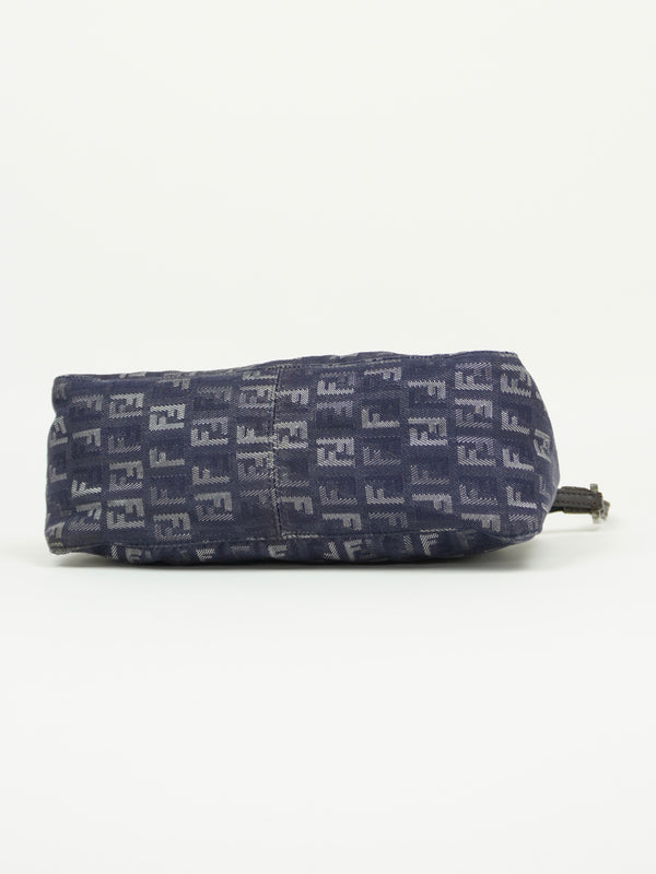 FENDI DENIM ZUCCA SHOULDER BAG