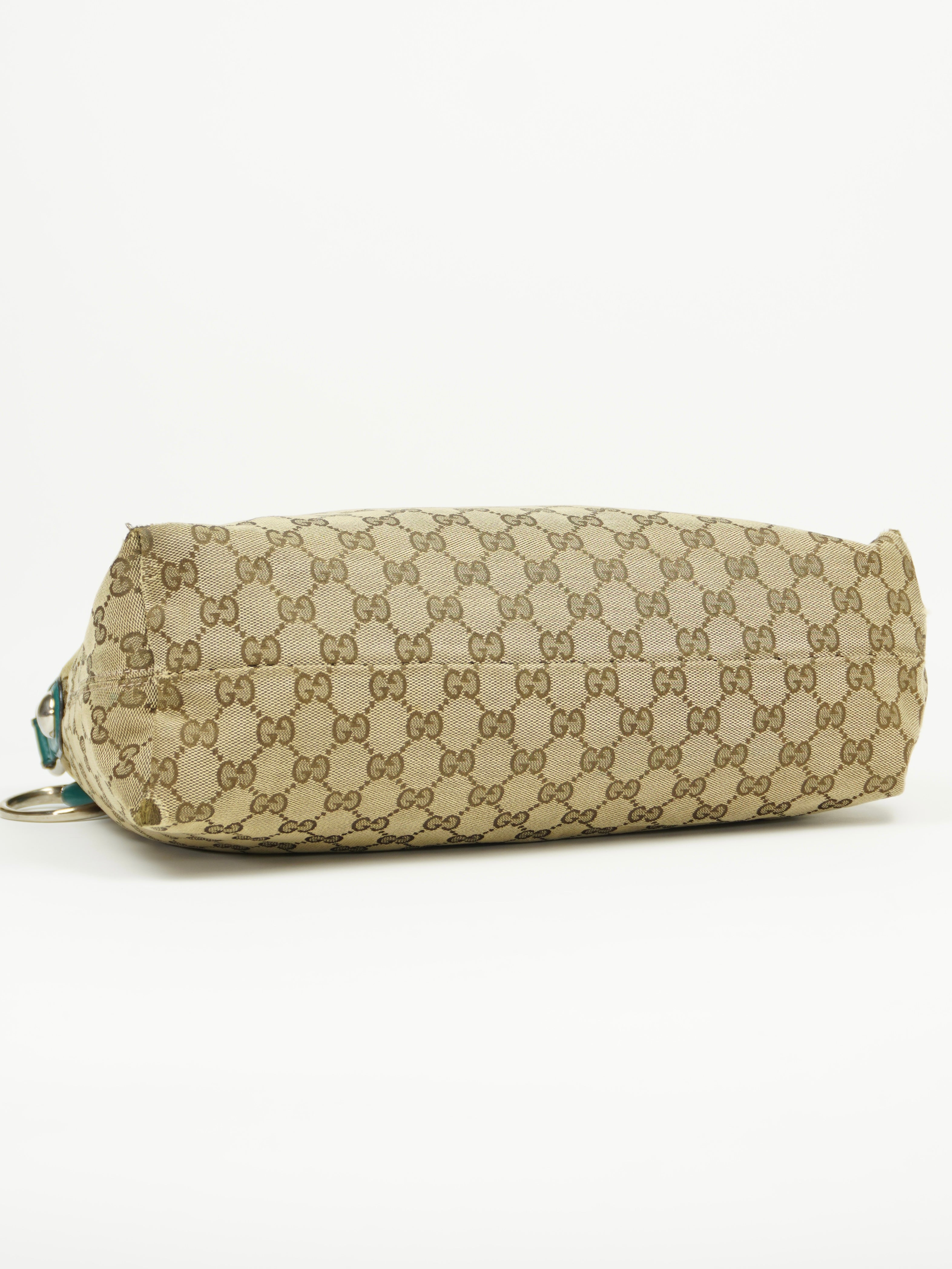 GUCCI MONOGRAM HORSEBIT BAG
