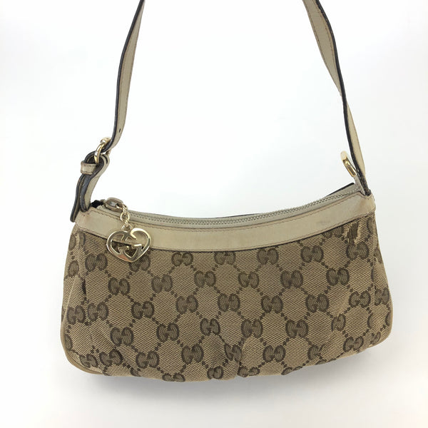 GUCCI MONOGRAM SHOULDER BAG