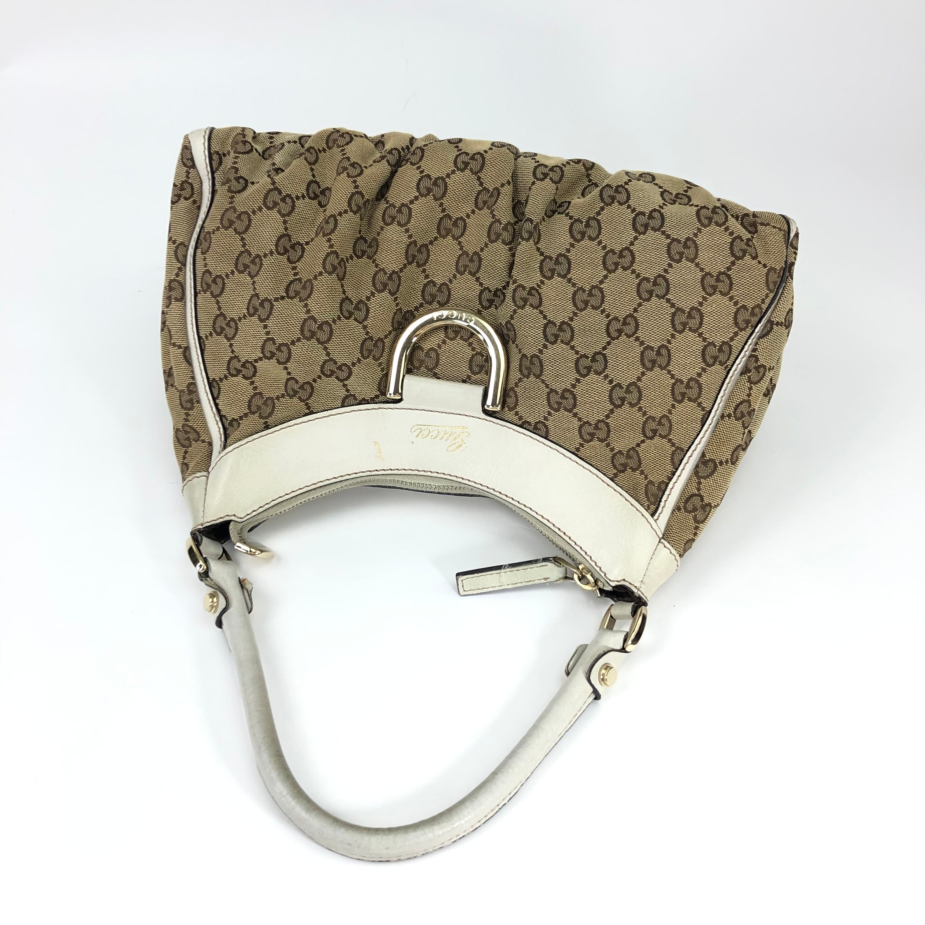 GUCCI MONOGRAM ABBEY SHOULDER BAG