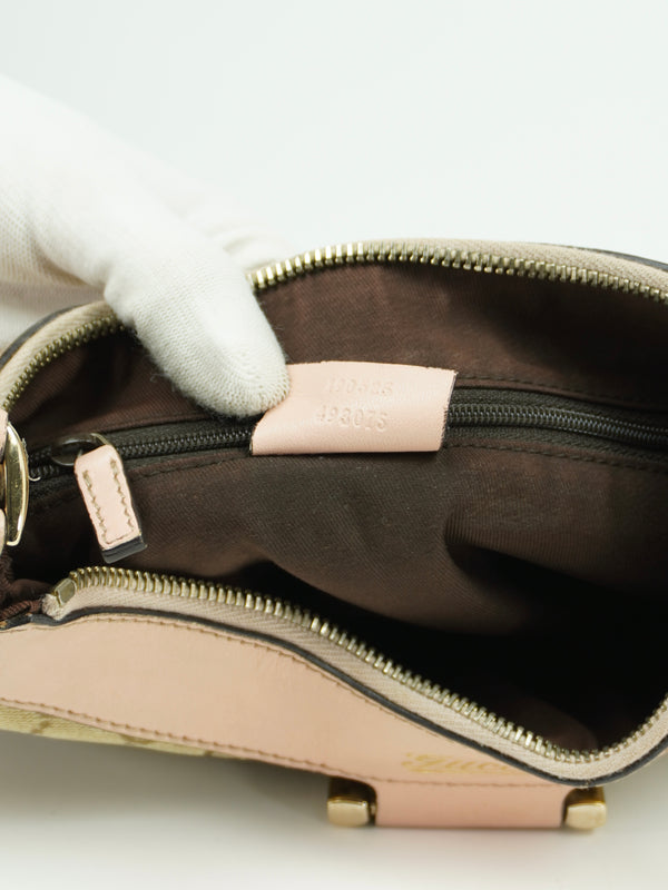 GUCCI MONOGRAM ABBEY BAG