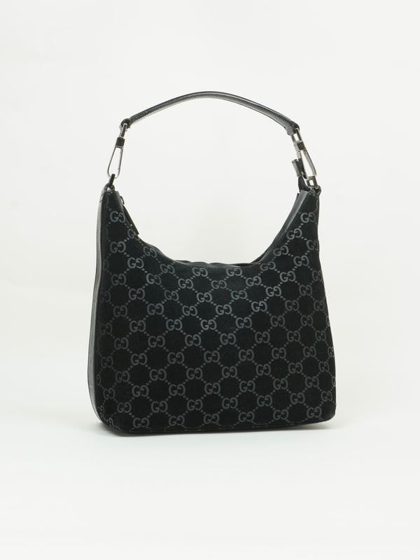 GUCCI TOM FORD VELVET SUEDE BAG