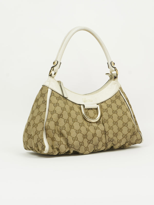 GUCCI MONOGRAM ABBEY BAG
