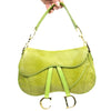 Christian Dior Exotic Lizard Double Saddle Bag