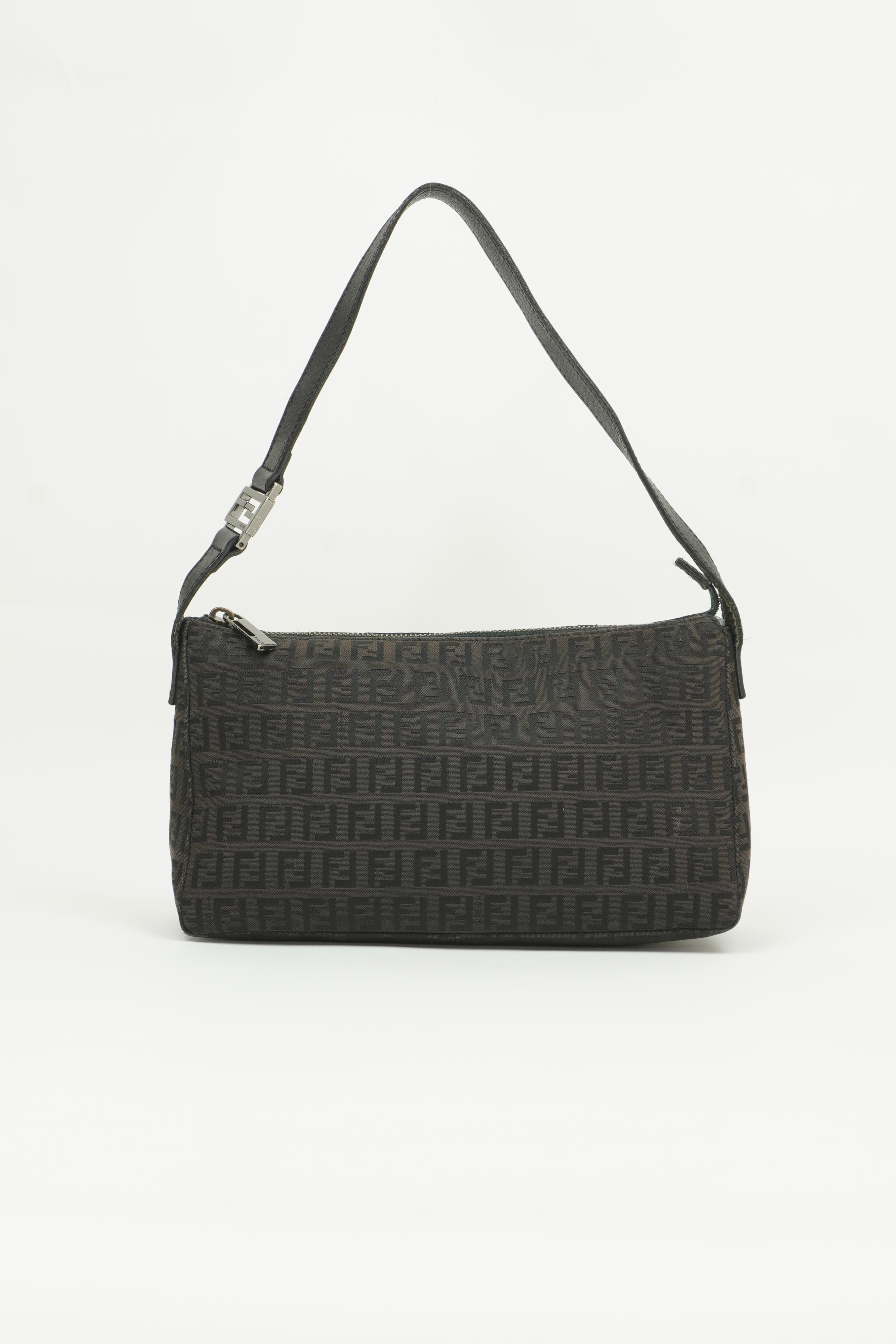 FENDI ZUCCA SHOULDER BAG