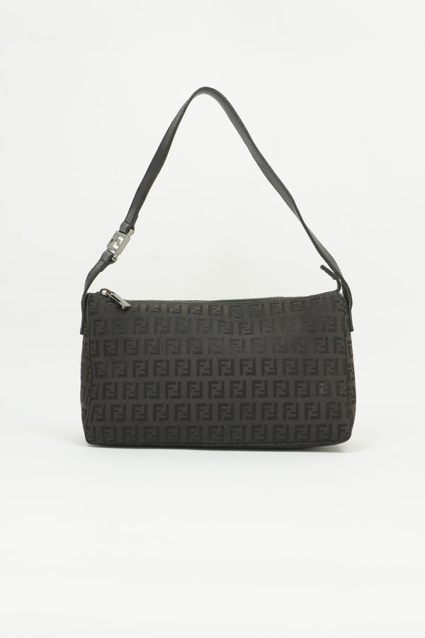 FENDI ZUCCA SHOULDER BAG