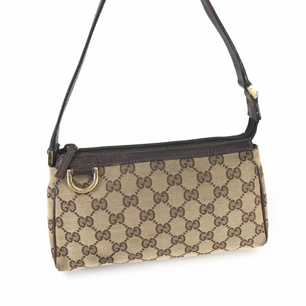 GUCCI MONOGRAM SHOULDER BAG