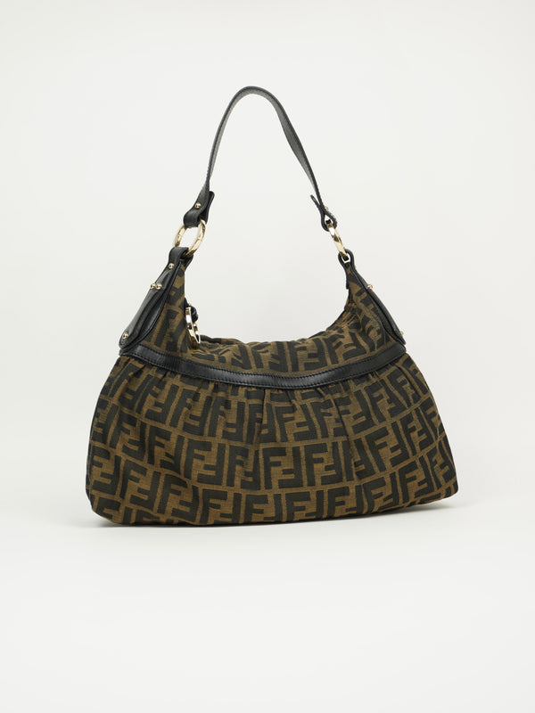 FENDI ZUCCA SHOULDER BAG